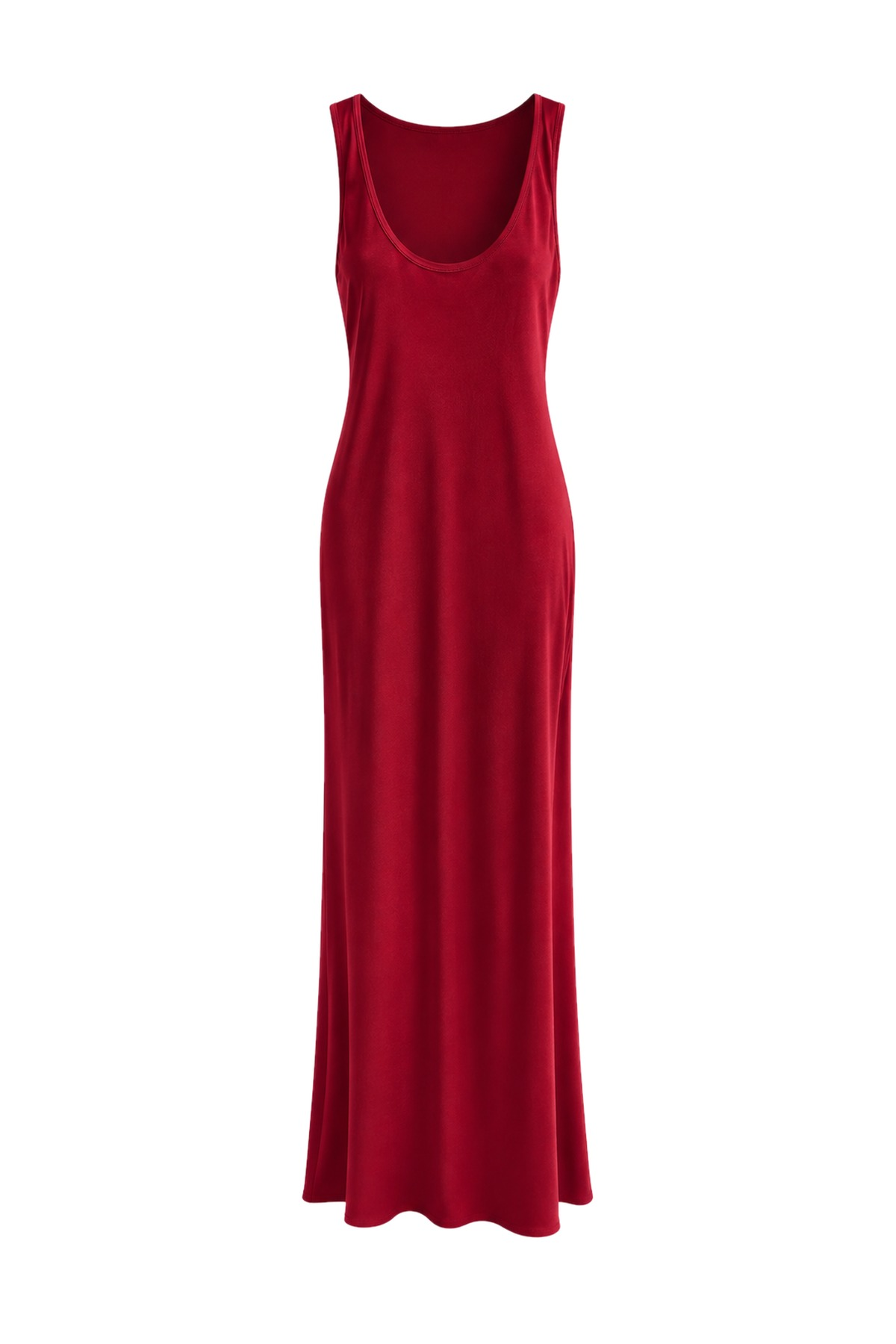 Marielle Burgundy Long Dress