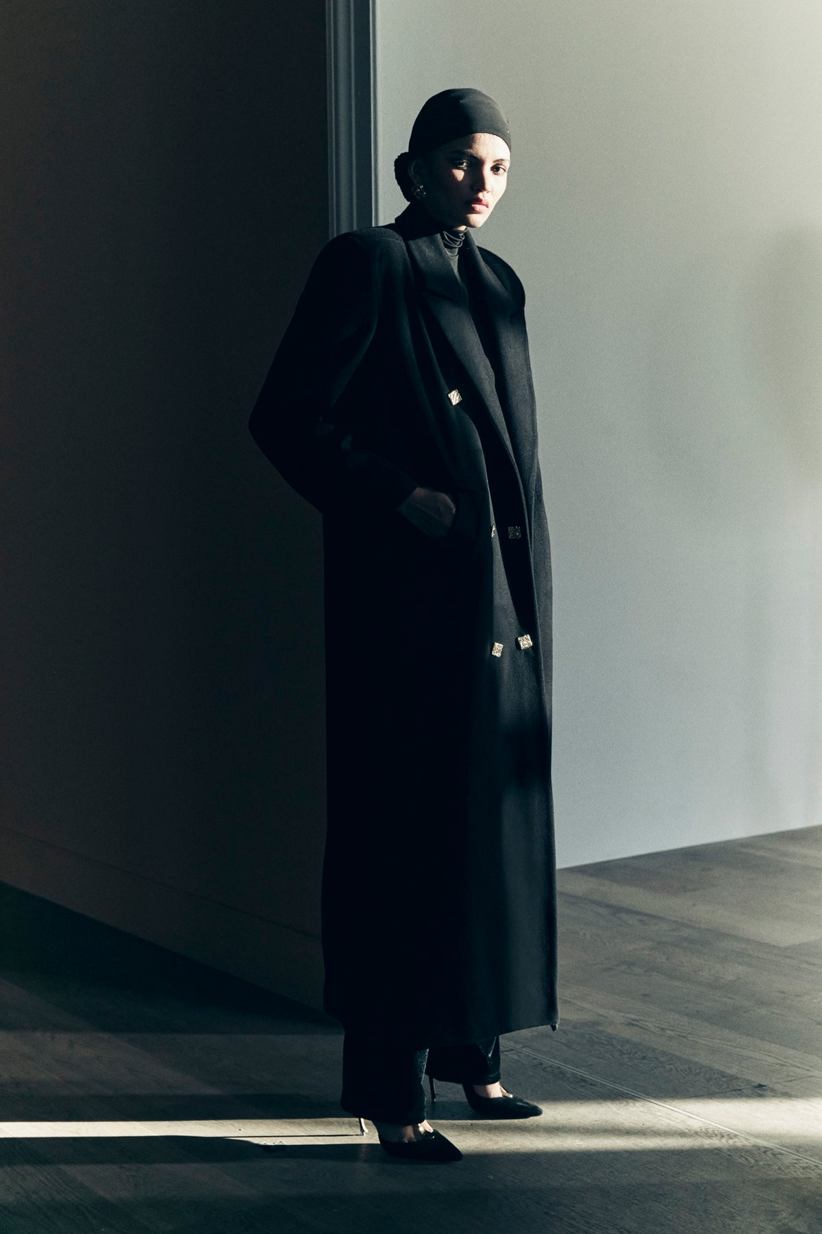Mathilda Double-Breasted Coat