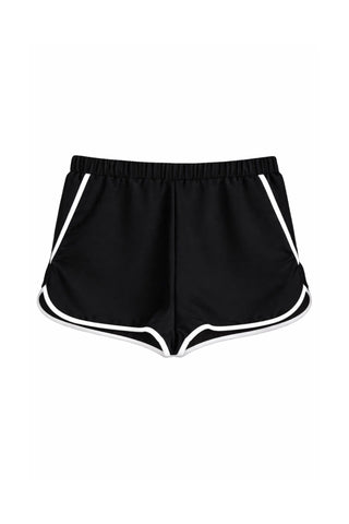 Contrast Trim Shorts