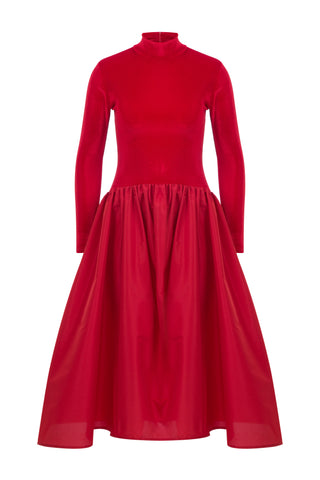 LILYBELLE RED MAXI DRESS