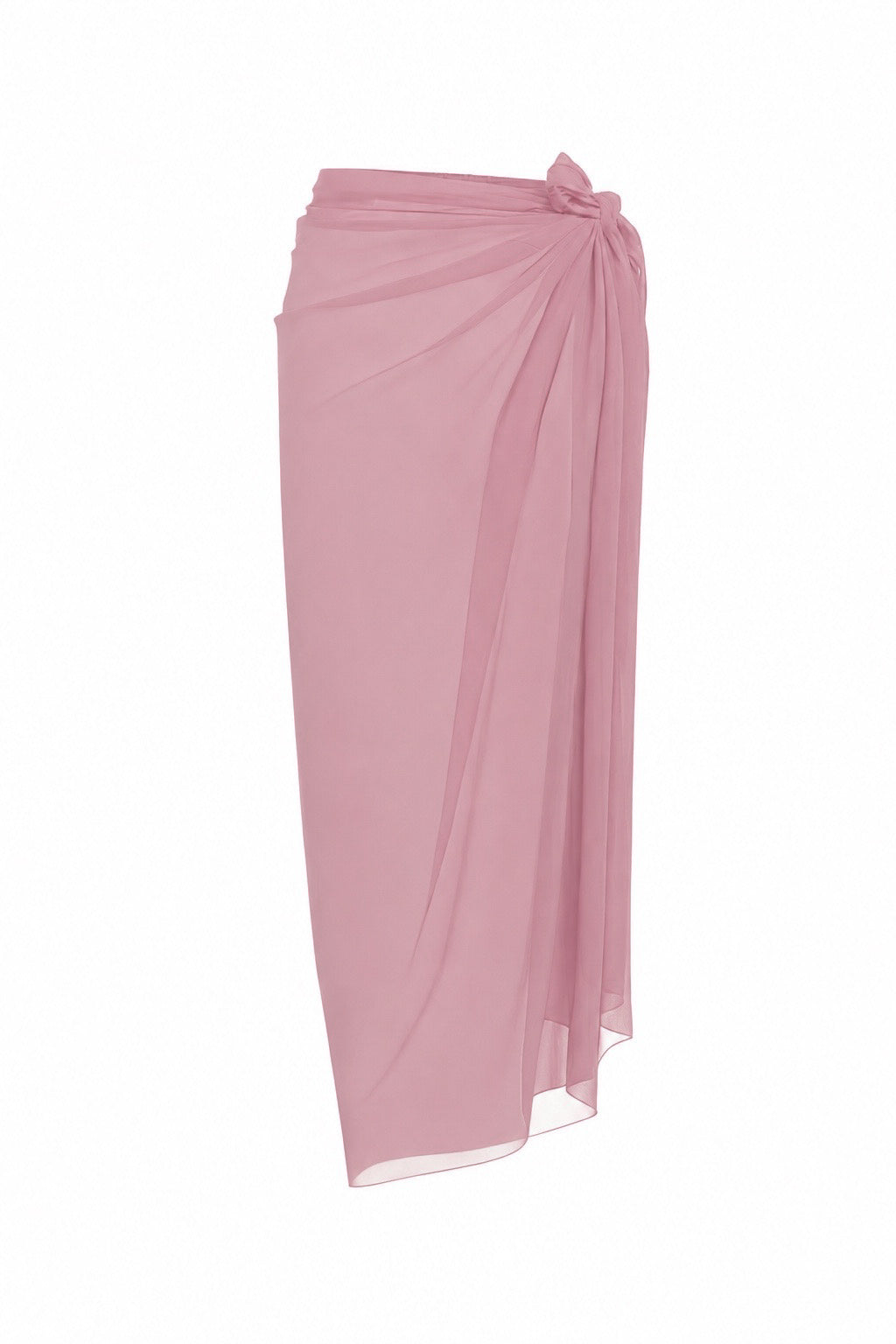 Chiffon Elegance Maxi Pareo Pink