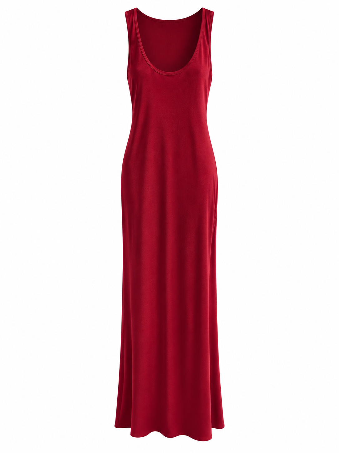 Marielle Burgundy Long Dress