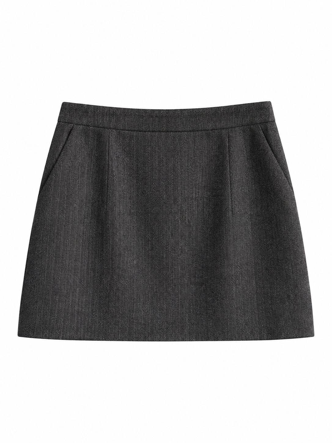 Mila Gray Mini Skirt