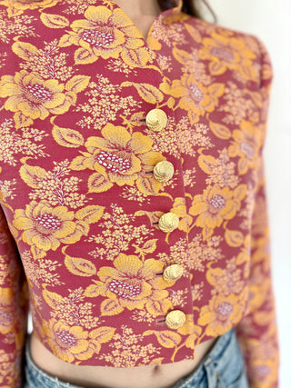 YSL Jacquard Vintage Jacket