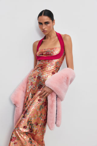 SOPHIE HALTERNECK BANDAGE DRESS