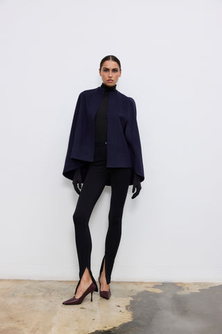 BETH WOOL CAPE
