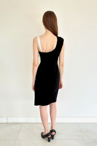 Thierry Mugler Velvet Midi Dress