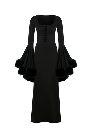 SIENNA BELL SLEEVE MAXI DRESS