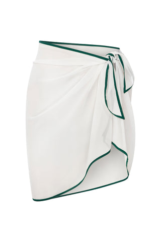 CONTRAST TRIM MINI PAREO