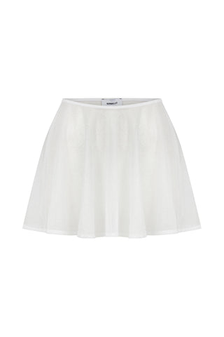 MINI SKIRT WHITE