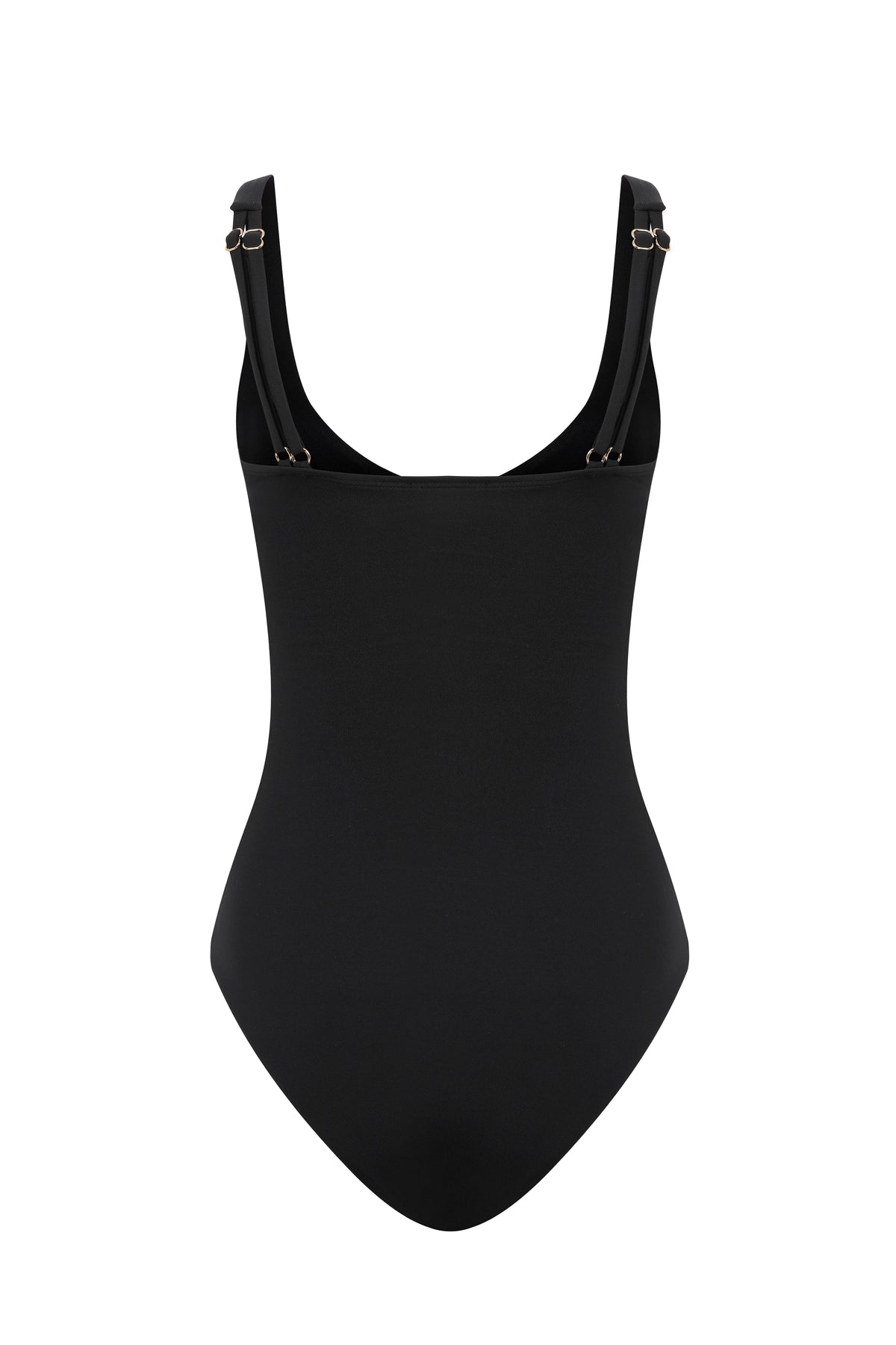 Faux-Pearl Button Embellished Be Happy Black