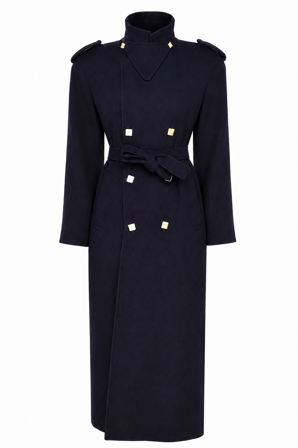 Frances Wool Coat Navy