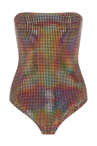 NO NO NO STRAPLESS SWIMSUIT HOLOGRAM