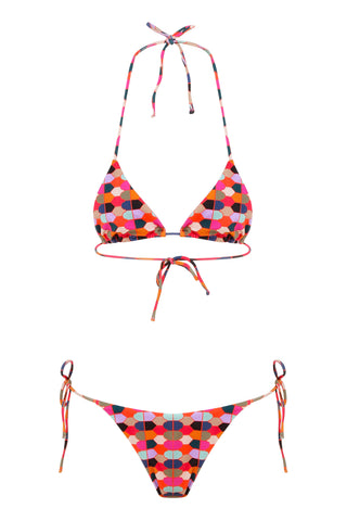 BURNOUT TRIANGLE BIKINI